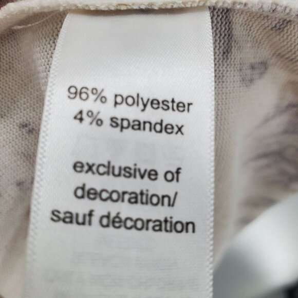 Maurices Womens Floral Slit Sleeve Blouse Size‎ 3X Short Sleeve Scoop Neck NWT - Picture 11 of 12